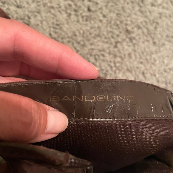 Bandolino size 9 suede boot with heel - Picture 3 of 5